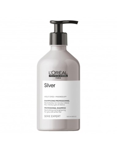 Shampoo silver 500ml l'oreal - prodotti per parrucchieri - hairevolution prodotti
