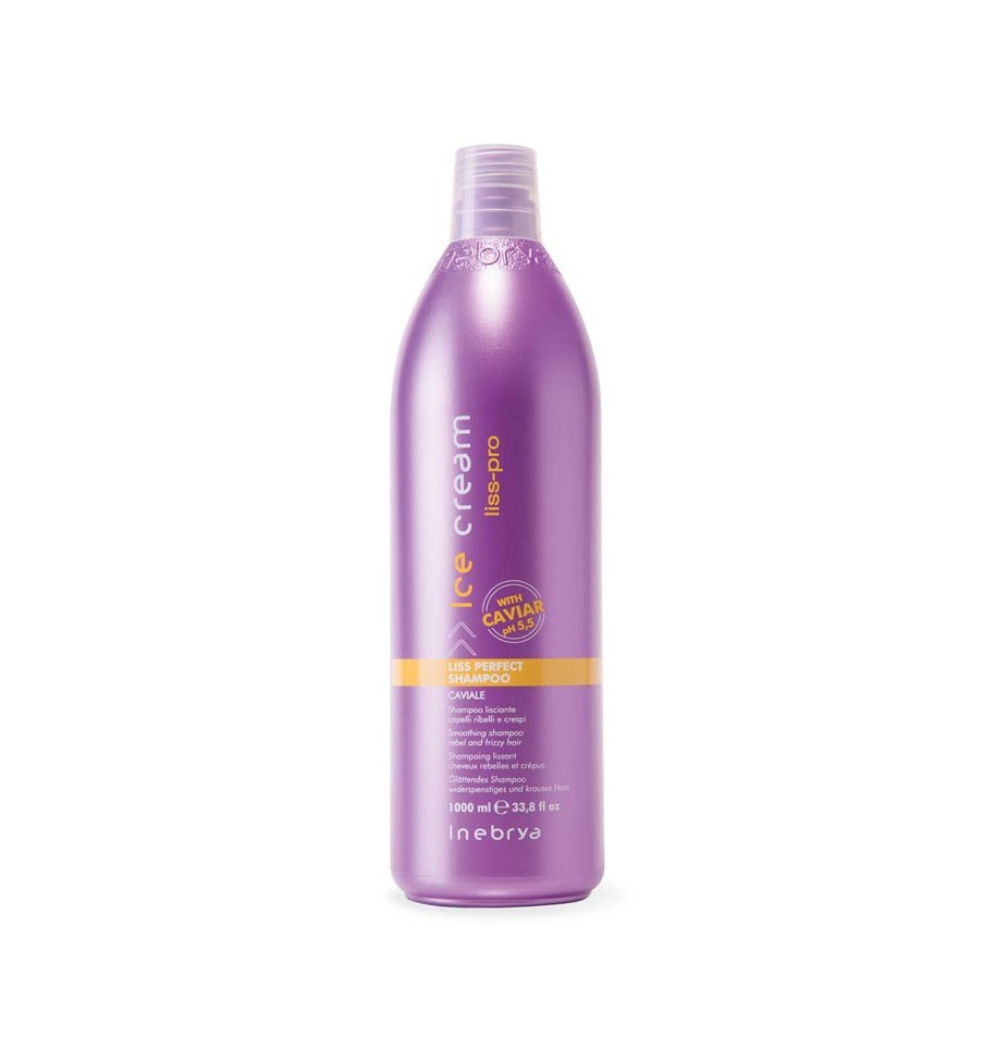Shampoo Lisciante al caviale per capelli crespi e ribelli 1000ml - prodotti per parrucchieri - hairevolution prodotti