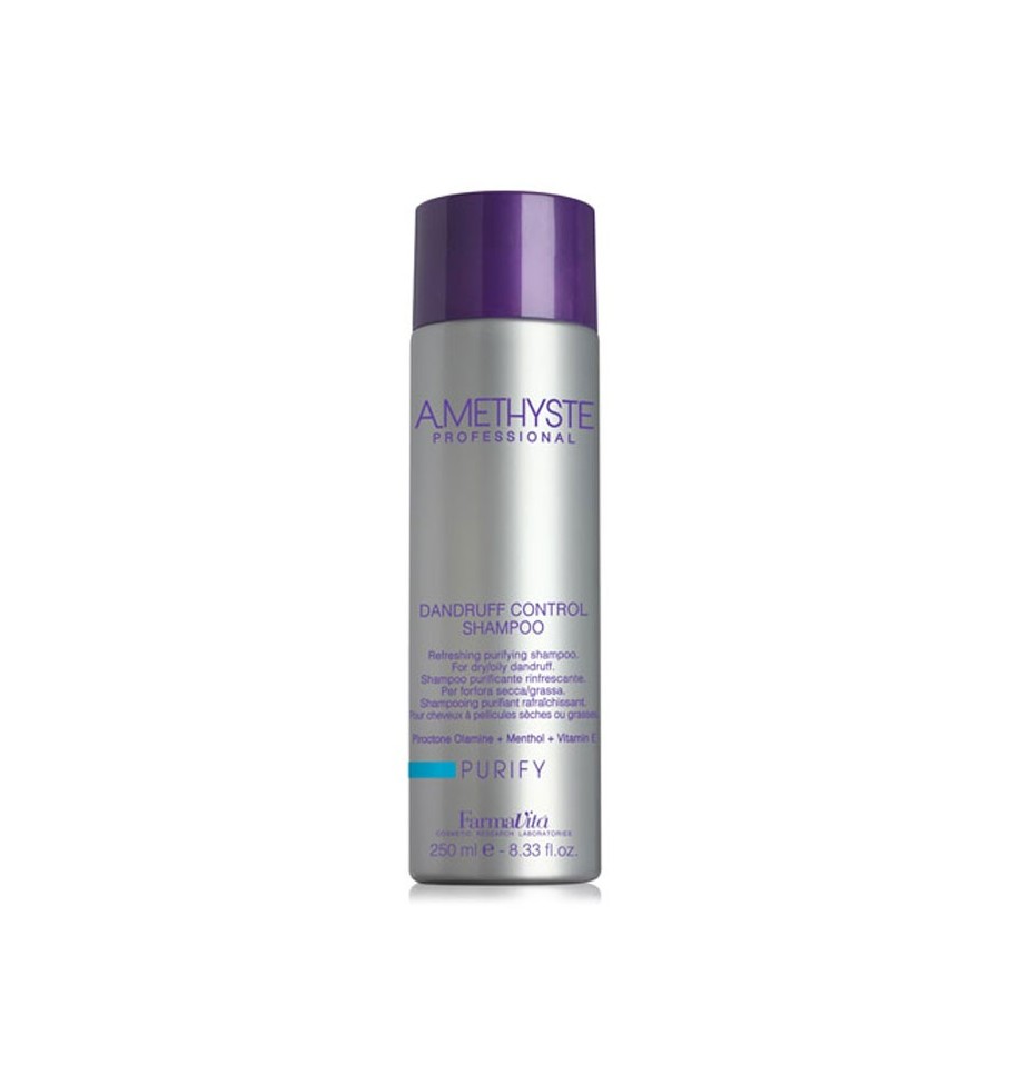 shampoo antiforfora amethyste purify dandruff control 250 ml - prodotti per parrucchieri - hairevolution prodotti