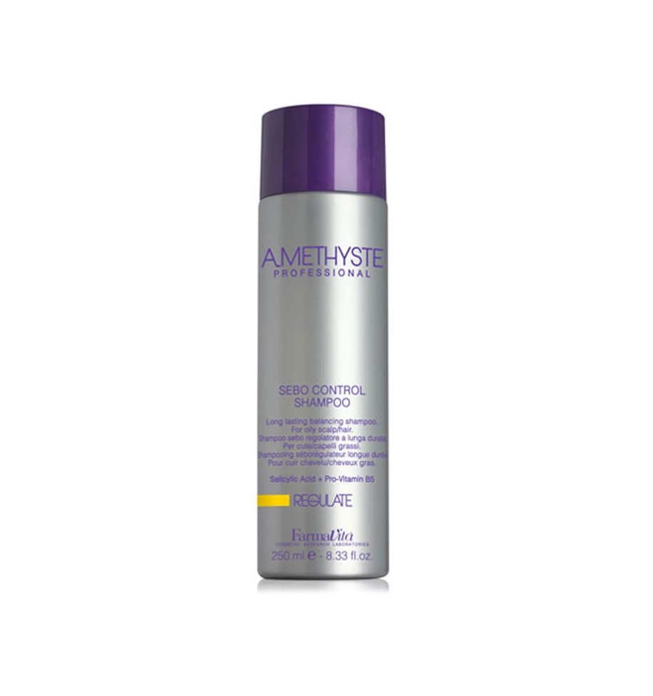 SHAMPOO AMETHYSTE REGULATE 250ML FARMAVITA - prodotti per parrucchieri - hairevolution prodotti