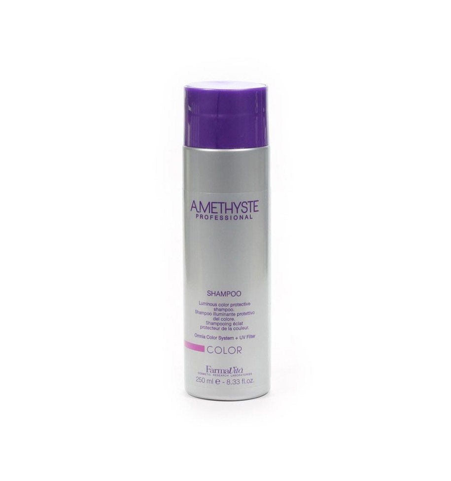 shampoo per capelli colorati amethyste 250ml - prodotti per parrucchieri - hairevolution prodotti