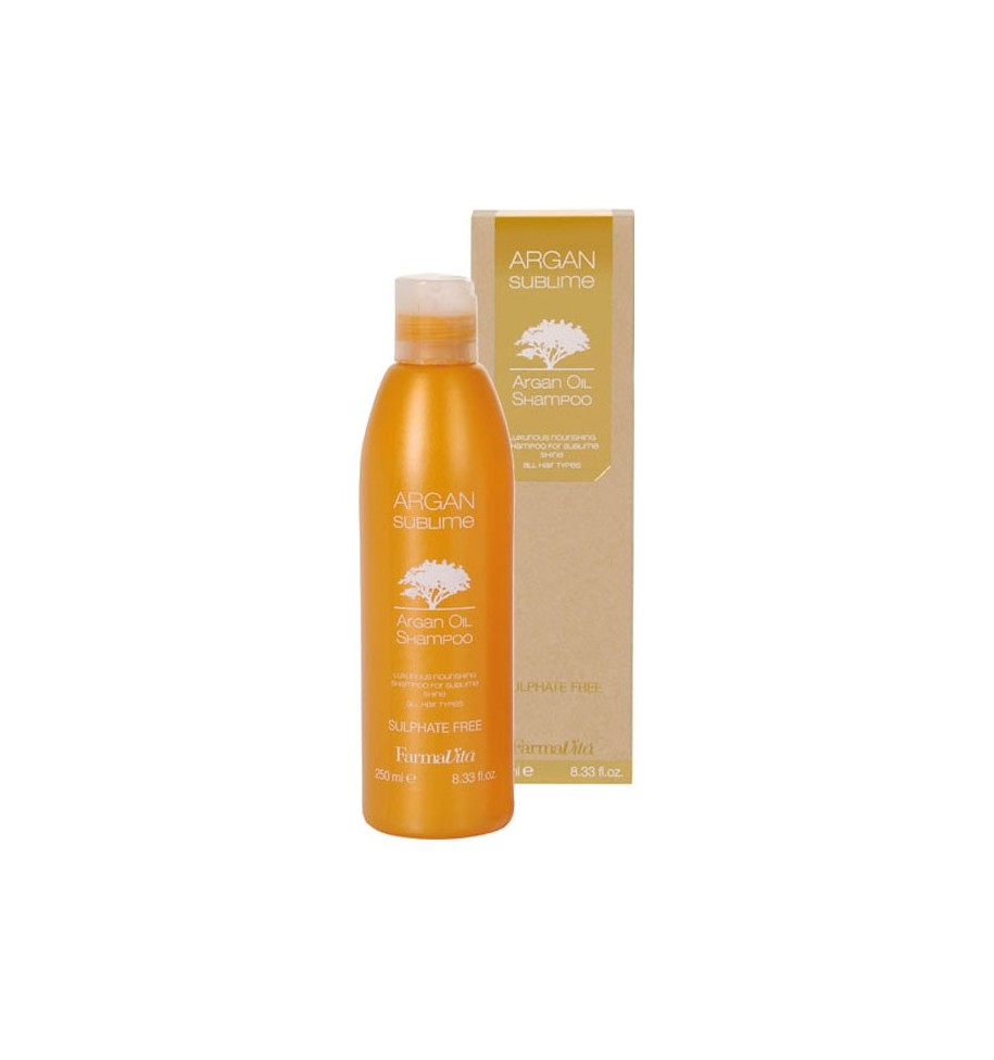 shampoo nutriente all'olio di argan sublime 250 ml - prodotti per parrucchieri - hairevolution prodotti