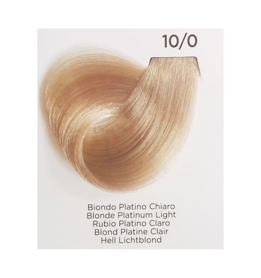 Tinta Biondo Platino Chiaro 10/0 100 ml Inebrya Color - prodotti per parrucchieri - hairevolution prodotti