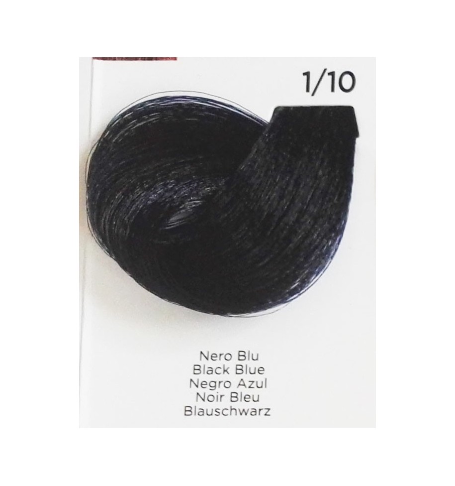Tinta per capelli Nero BLU 1/10 100 ml Inebrya Color - prodotti per parrucchieri - hairevolution prodotti
