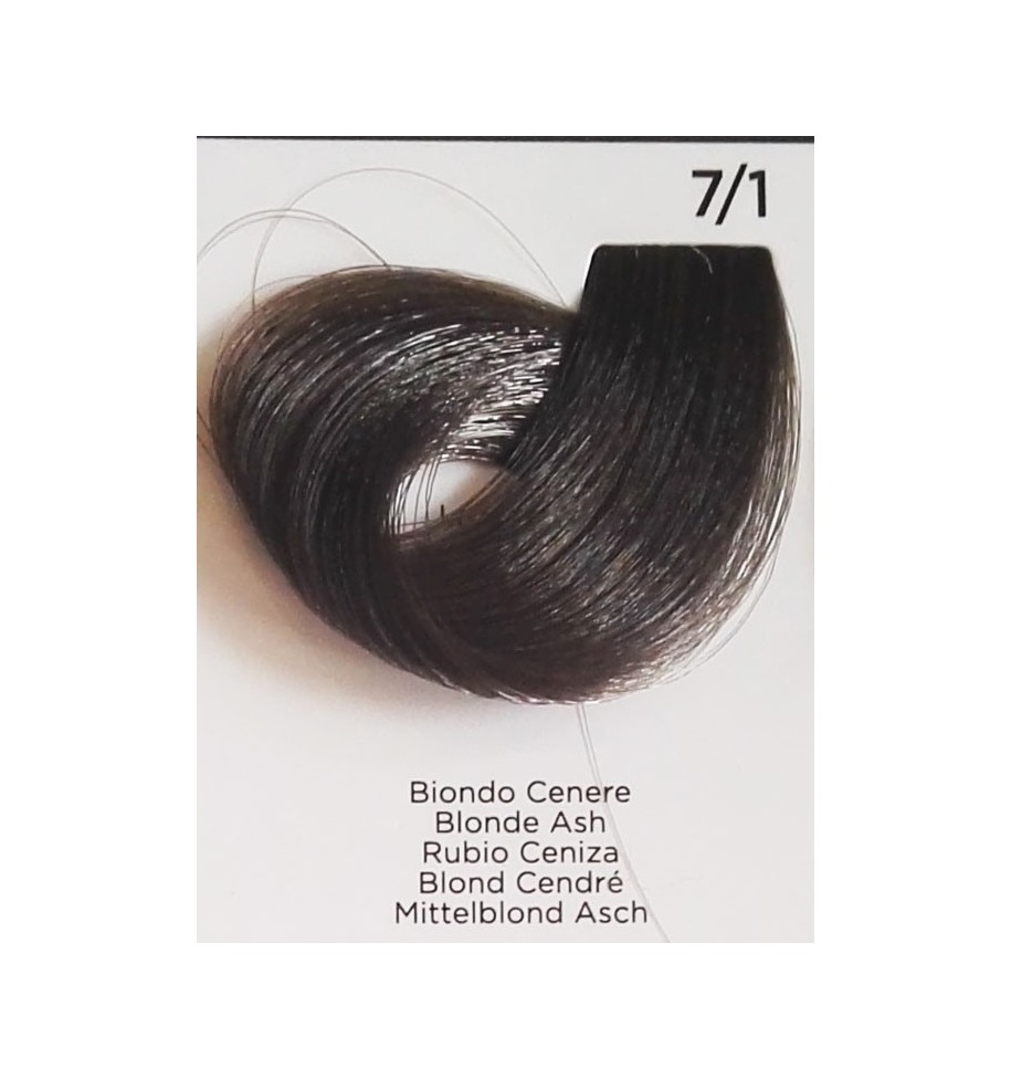 tinta biondo cenere 7/1 100 ml inebrya color - prodotti per parrucchieri - hairevolution prodotti