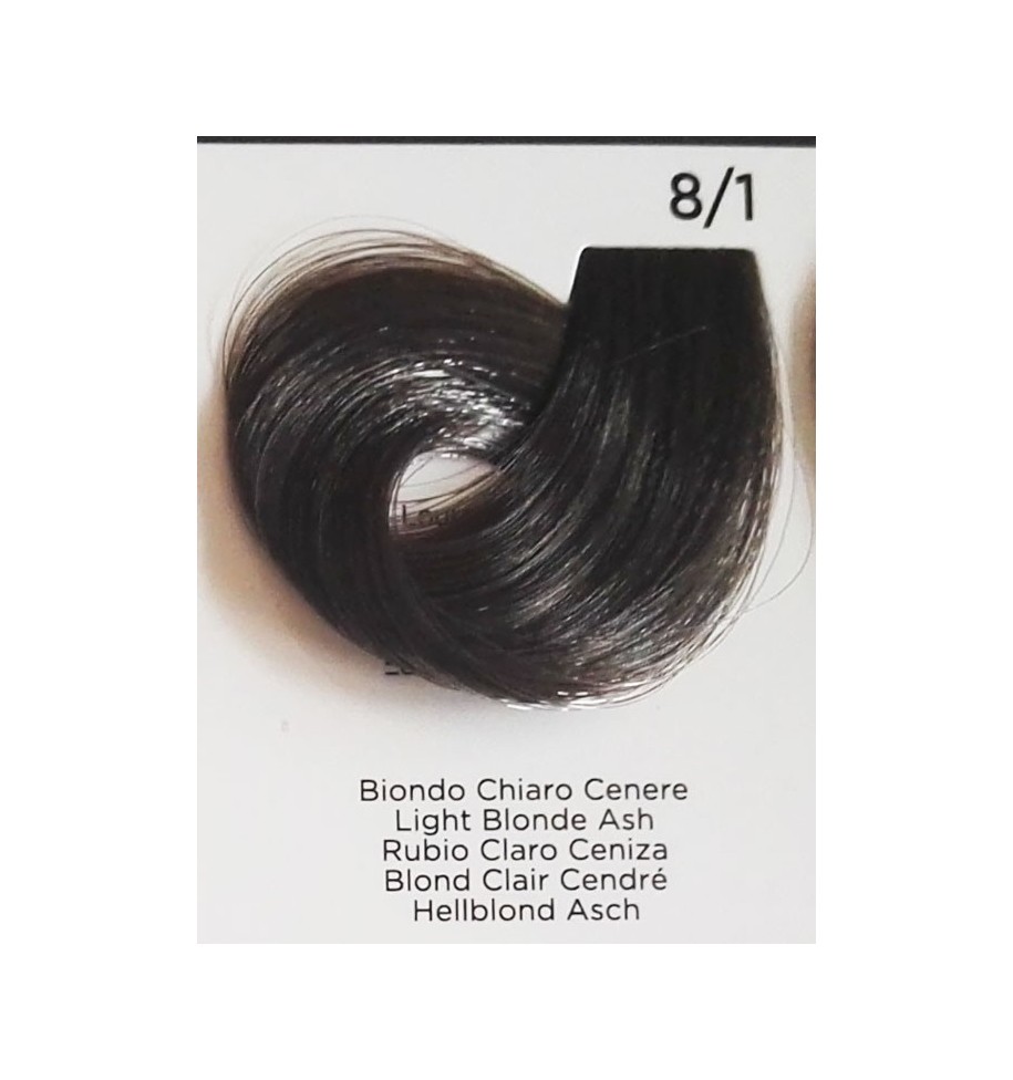 tinta biondo chiaro cenere 8/1 100ml inebrya color - prodotti per parrucchieri - hairevolution prodotti