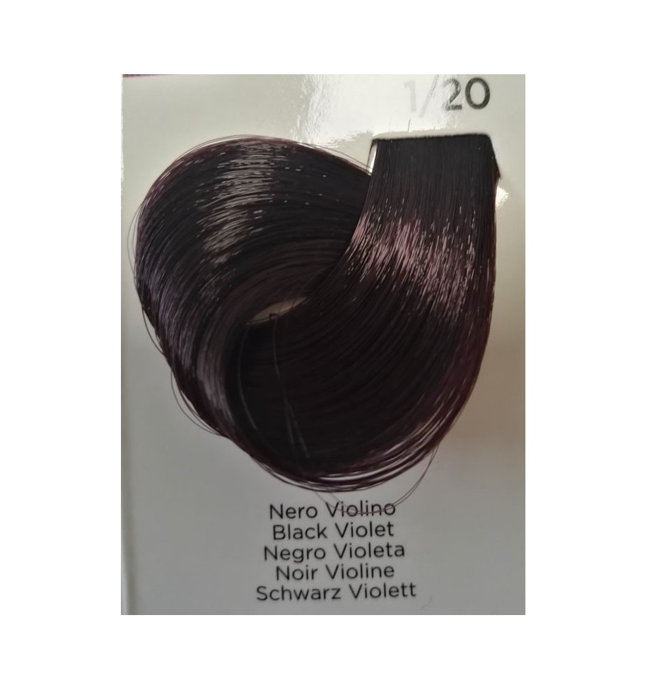tinta per capelli nero violino 1/20 inebrya color - prodotti per parrucchieri - hairevolution prodotti