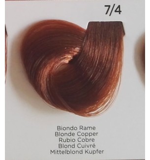 Tinta per capelli Biondo Rame 7/4 Inebrya Color - prodotti per parrucchieri - hairevolution prodotti