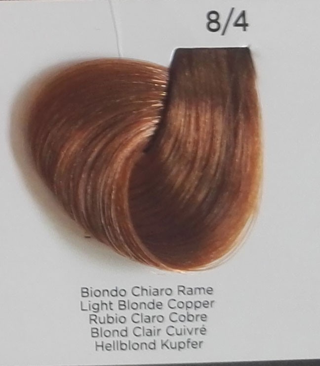 Tinta Biondo Chiaro Rame 8/4 Inebrya Color hair evolution ...
