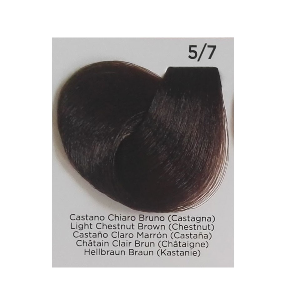 tinta castano chiaro bruno (castagna) 5/7 inebrya color - prodotti per parrucchieri - hairevolution prodotti