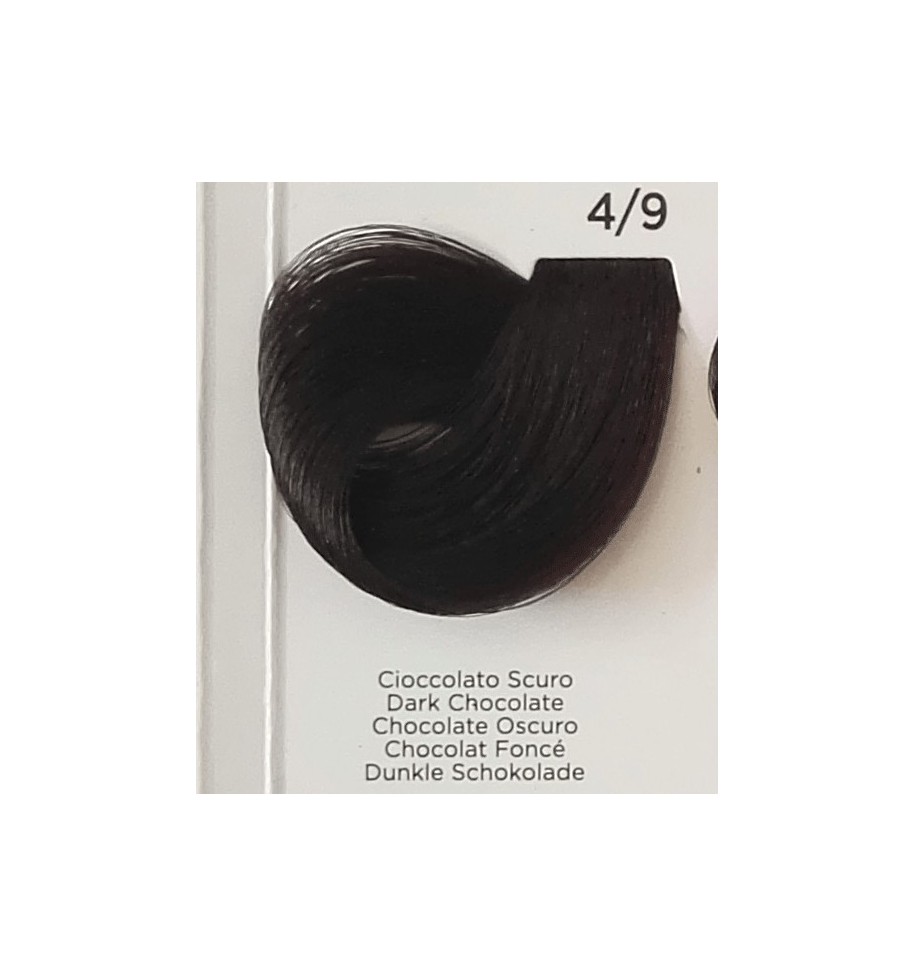 tinta cioccolato scuro 4/9 100 ml inebrya color - prodotti per parrucchieri - hairevolution prodotti