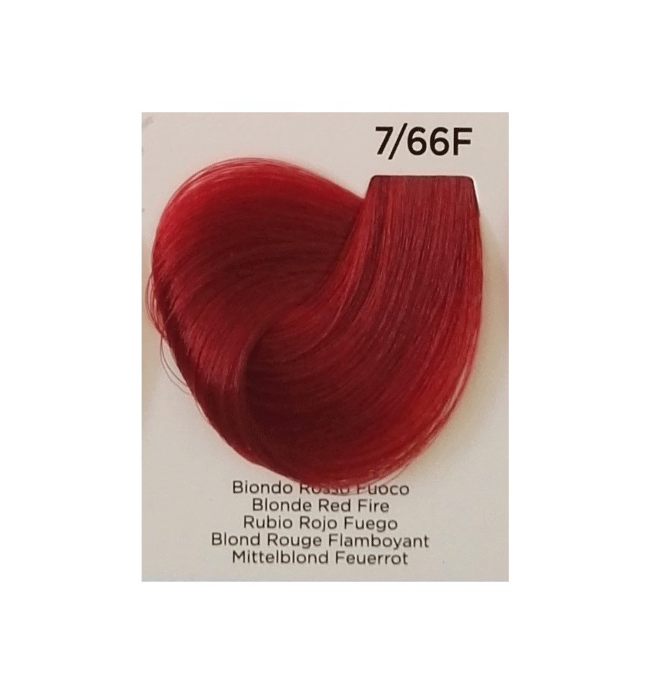 Tinta Biondo Rosso Fuoco 7/66F 100 ml Inebrya Color - prodotti per parrucchieri - hairevolution prodotti