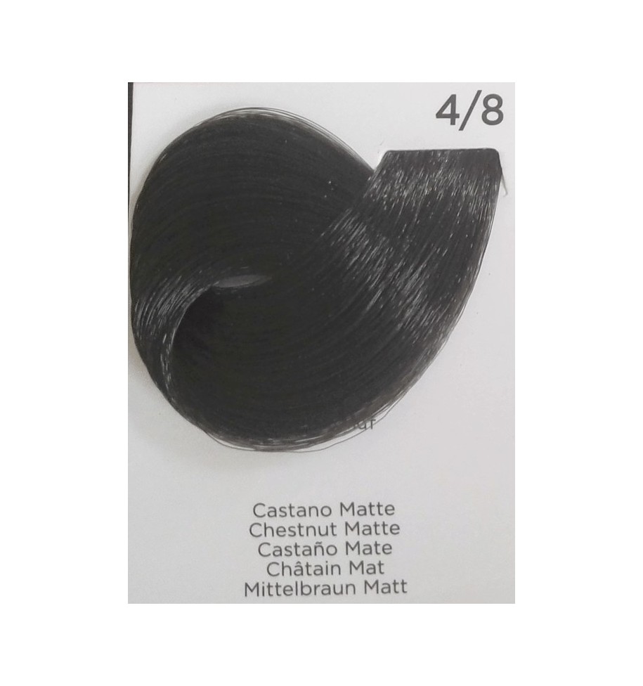 Tinta per capelli Castano Matte 4/8 100 ml Inebrya Color - prodotti per parrucchieri - hairevolution prodotti