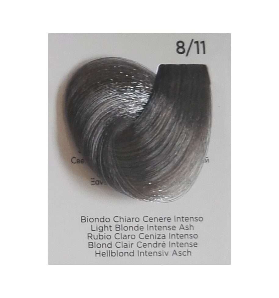 Tinta Biondo Chiaro Cenere Intenso 8/11 100ml Inebrya Color - prodotti per parrucchieri - hairevolution prodotti