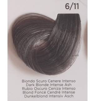 Tinta Biondo Scuro Cenere Intenso 6/11 100 ml Inebrya Color - prodotti per parrucchieri - hairevolution prodotti