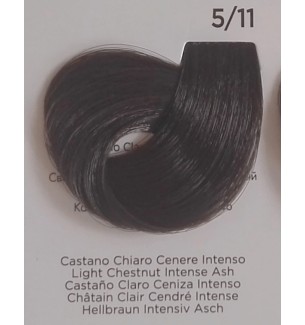 Tinta Castano Chiaro Cenere Intenso 5/11 100 ml Inebrya Color - prodotti per parrucchieri - hairevolution prodotti