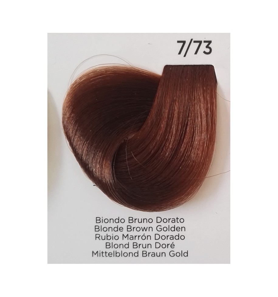 tinta biondo bruno dorato 7/73 100 ml inebrya color - prodotti per parrucchieri - hairevolution prodotti