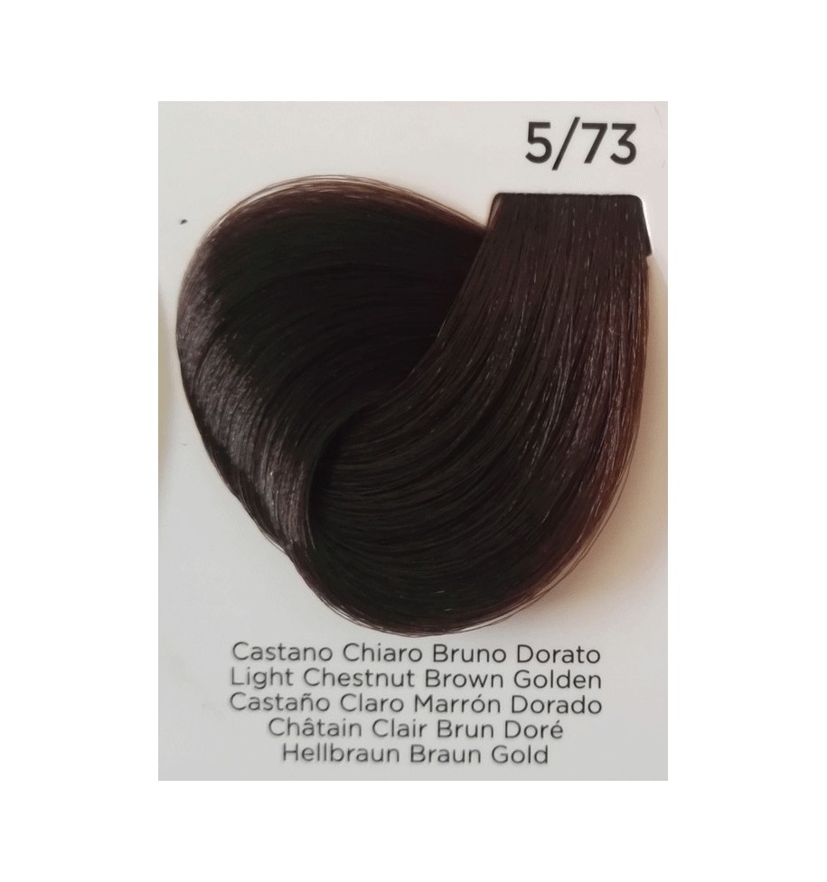 Tinta Castano Chiaro Bruno Dorato 5/73 100 ml Inebrya Color - prodotti per parrucchieri - hairevolution prodotti