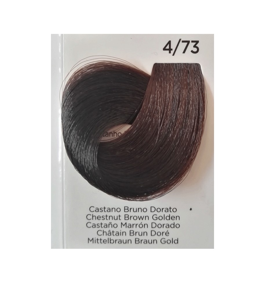 Tinta Castano Bruno Dorato 4/73 100 ml Inebrya Color - prodotti per parrucchieri - hairevolution prodotti