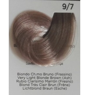 Tinta per capelli Biondo Chiarissimo Bruno (Frassino) 9/7100 ml Inebrya Color - prodotti per parrucchieri - hairevolution pro...
