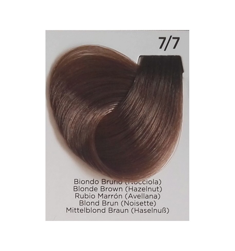 Tinta Biondo Bruno (Nocciola) 7/7 100 ml Inebrya Color - prodotti per parrucchieri - hairevolution prodotti