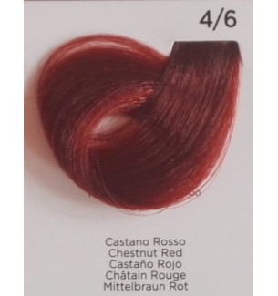 Tinta Castano Rosso 4/6 Inebrya Color - prodotti per parrucchieri - hairevolution prodotti