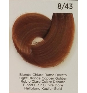 Tinta Biondo Chiaro Rame Dorato 8/43 Inebrya Color - prodotti per parrucchieri - hairevolution prodotti