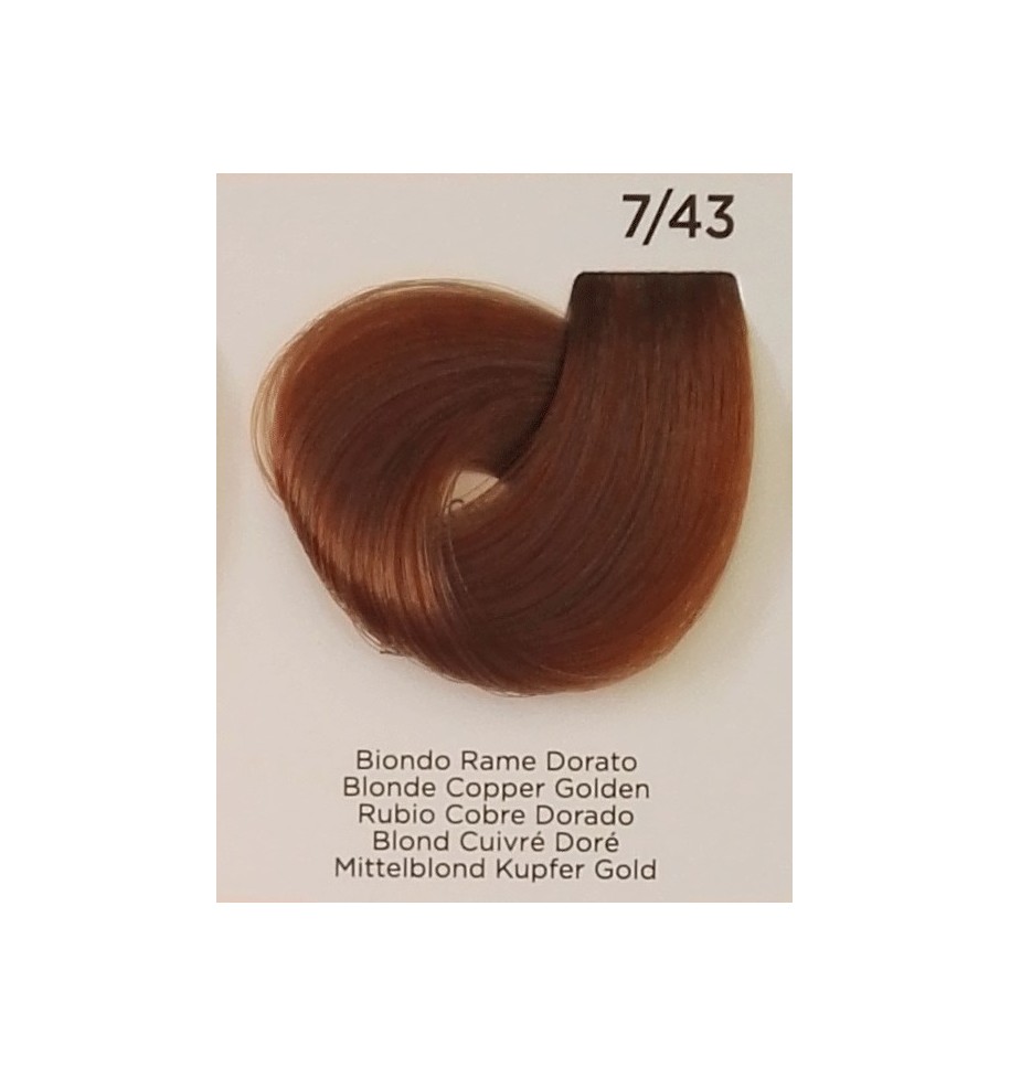 F.P. TINTURA 7/43 INEBRYA 100ML - prodotti per parrucchieri - hairevolution prodotti