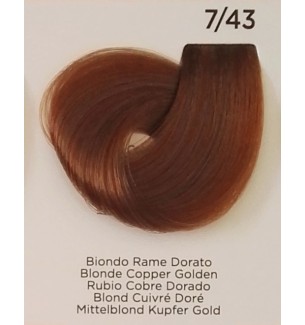 Tinta Biondo Rame Dorato 7/43 Inebrya Color - prodotti per parrucchieri - hairevolution prodotti