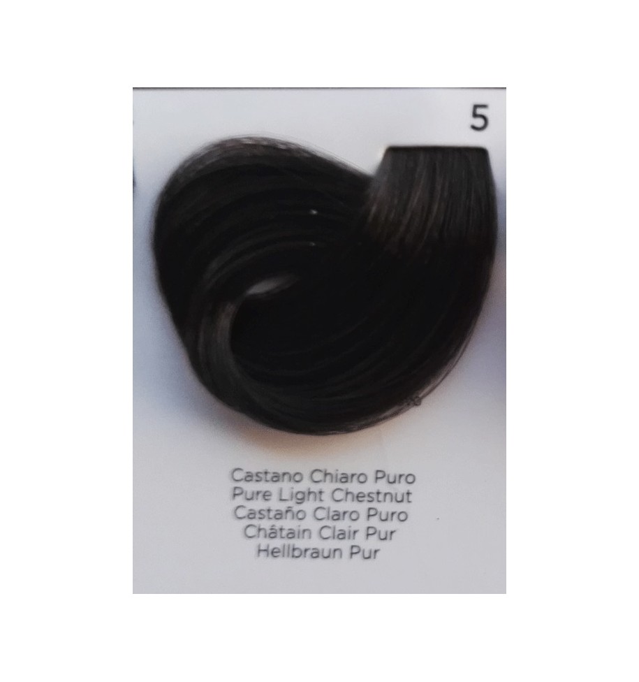 Tinta per capelli Castano Chiaro Puro 5 100 ml Inebrya Color - prodotti per parrucchieri - hairevolution prodotti