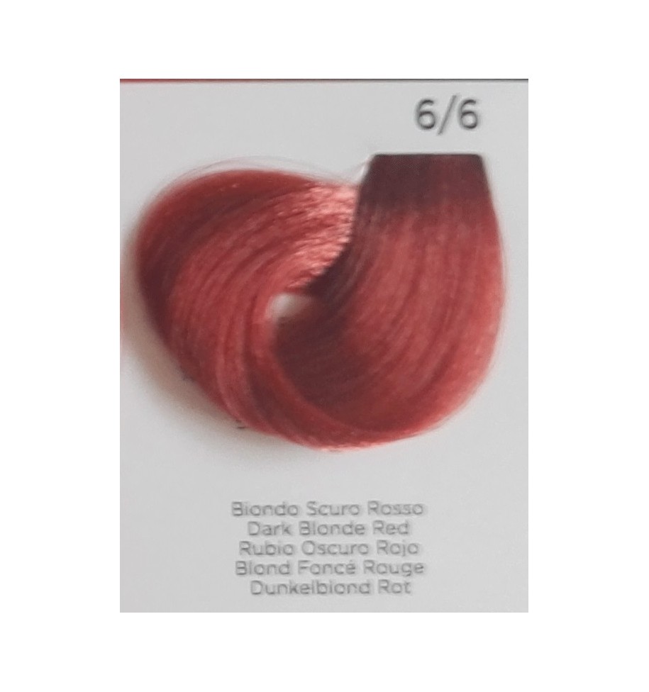 tinta biondo scuro rosso 6/6 100 ml inebrya color - prodotti per parrucchieri - hairevolution prodotti