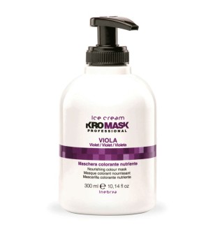 Maschera Colorata Nutriente Kromask Viola 300 ML Inebrya - prodotti per parrucchieri - hairevolution prodotti